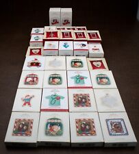 Vintage Hallmark Keepsake Lot 33 Ornaments In Boxes picture