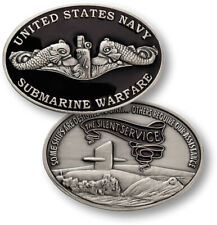 NEW U.S. Navy Submarine Warfare Enlisted Challenge Coin. picture