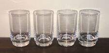 Pan American Airlines Vintage Pan Am Set of 4 Matching Shot Glasses HTF-PERFECT picture