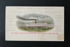 Antique 1907 RPPC ( Real Photo Postcard ) Of The Baltimore Steam Packet Co  picture