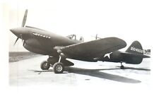 Curtiss P-40 Warhawk Airplane Aircraft Vintage Photograph 5x3.5