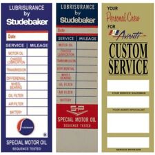 Studebaker Maintenance Stickers | Set of 4 picture