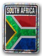 South Africa Country Reflective Decal Bumper Sticker 3.875