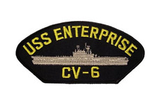 USS ENTERPRISE CV-6 PATCH USN NAVY SHIP BIG E YORKTOWN CLASS AIRCRAFT CARRIER picture