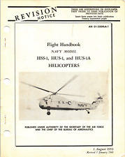 104 Page 1959 1960 Navy HSS-1 Seabat HUS-1 HUS-1A Seahorse Flight Handbook on CD picture