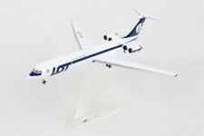 for Herpa Ilyushin IL-62M LOT Polish Airlines SP-LBD 1/200 Aircraft Pre-built picture