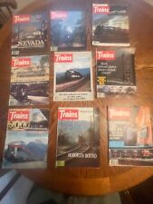 trains magazine lot 1978 9 issues picture