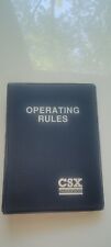 CSX Transportation Operating Rules Effective January 1, 1987 picture