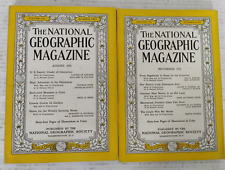 August and November 1952 National Geographic Magazine Lot of 2 picture