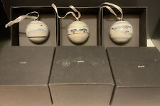 Rosenthal BMW Limited Edition Christmas Ornaments 3 pc Set - 2000/2001/2002 picture