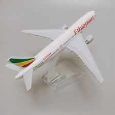 16cm Ethiopian Boeing B777 Airlines Airplane Model Air Plane Aircraft Alloy picture