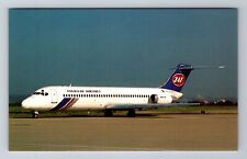 Paris-France, McDonnell Douglas DC-9-32, Plane, Transportation Vintage Postcard picture