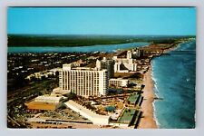 Miami Beach FL-Florida, Americana Hotel And Bal Harbor, Vintage c1958 Postcard picture