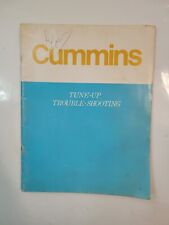 Cummins Tune-up Troubleshooting Booklet  Vintage picture