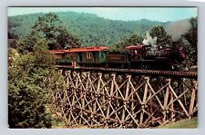 Boone NC-North Carolina, Tweetsie Railroad, Blowing Rock, Vintage Postcard picture