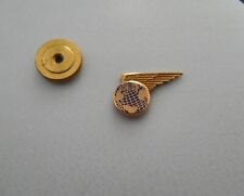 Early-1950's Pan Am Pan American World Airways 10K Gold  3-5 Year Service Pin picture