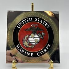 United States Marine Core 4” Foil Sticker Decal Logo Semper Fi Military Soldier picture