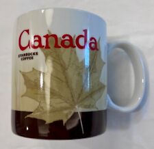 Starbucks Coffee Canada Maple Leaf Country Collector Series Mug 16OZ 2009 picture
