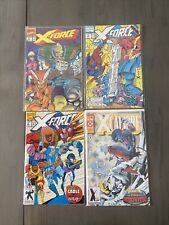 Vintage 1990s Marvel Comics X-FORCE - Lot of 4 - #1,4,8 & X-Tra Edition picture