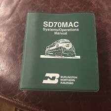 SD 70 MAC Operations Manual  BN Burlington Northern EMD picture