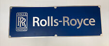 Rolls-Royce Aluminum Etched 40x14 Sign New Man Cave  picture