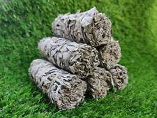 5x White Sage Smudge Sticks 4 - 5 in 5 Pack Smudge Stick Cleansing Sage Incense picture