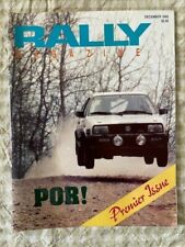 Lot of Vintage Issues of RALLY Magazine - Total of 11 individual issues 1989-90 picture