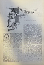 1903 Story of Father Christmas illustrated picture