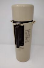 Vintage Gott Escort 18oz Thermos Tan Plastic Stainless Steel Lined - no strap picture