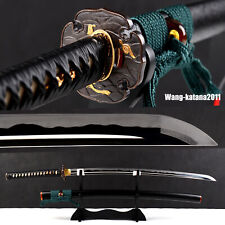 Top Grade Hadori-polishing Clay Tempered T10 Japanese Samurai Katana Sharp Sword picture