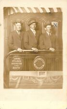 RPPC Illinois Central Railroad Leaving St Louis Train Ralph Yates Vtg  Postcard picture