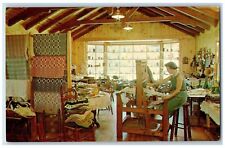 c1950's Blowing Rock Crafts Company, Showroom Of Mountain Crafts NC Postcard picture