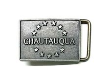 Chautauqua Airline Belt Buckle  picture