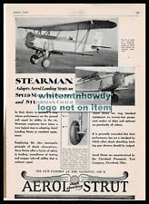 1929 STEARMAN Speedmail and Coach Vintage Planes Aviatin Aircraft Aero Strut AD picture
