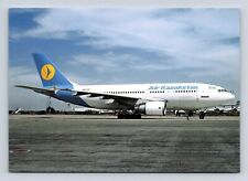 Air Kazakstan Airbus A-310-300 UN-A3101 1999 Airplane Airlines Postcard Vtg A5 picture