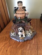 VTG Continental Creations Resin Bank Protect Your BeerMoney Doghouse Pug Bulldog picture