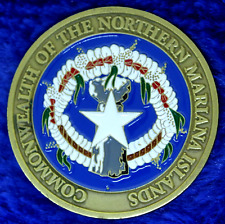 Governor Ralph Deleon Guerrero Torres CNMI Northern Mariana Challenge Coin PT-4 picture