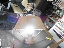 Vintage Rusty gothic large lamp Rusty but not rust thru hanging chandelier picture