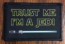 Trust Me I'm A Jedi Morale Tactical ARMY Hook Military USA picture