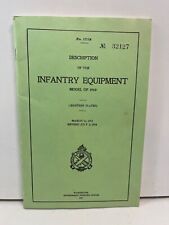 1917 Description of the Infantry Equipment Model of 1910 picture