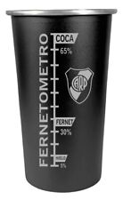 Vaso Fernet Cerveza. 1 lt. Argentina. AFA/Messi /Boca Jrs./River Plate.Aluminio  picture