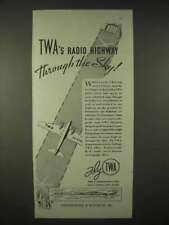 1935 TWA Airlines Ad - Radio Highway picture