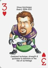 Steve Hutchinson Guard Minnesota Vikings Single Swap Playing Card  picture