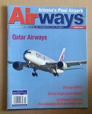 Airways Magazine. March 2014. Qatar Airways, Chicago ARTCC, Pinal Air Park picture