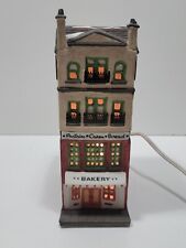 Vintage Department 56  BAKERY CHRISTMAS IN THE CITY   6512-9 picture