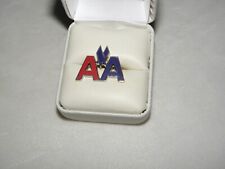 AMERICAN AIRLINES PIN CLASSIC AA CUT OUT LOGO LAPEL TAC PIN PILOT F/A GIFT NEW picture