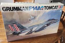 LOOK NOS VINTAGE SEALED BOX TAMIYA BIG 1/32 GRUMMAN F14A TOMCAT MODEL KIT 6301 picture
