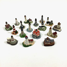 Lenox Miniature Lighthouse Figure Lot 1.25”-2” 17 Pieces picture