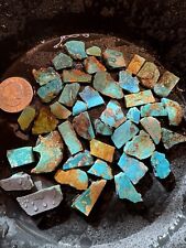 100g Old Bell Corinthian Turquoise Pre-backed Hand Picked Slabs NEW PRODUCT picture