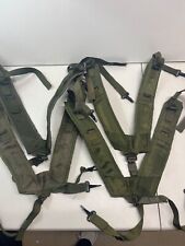 Vintage Military Suspenders Lot of 4 picture